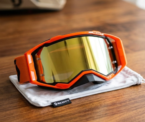 Red frame scott motocross - red,