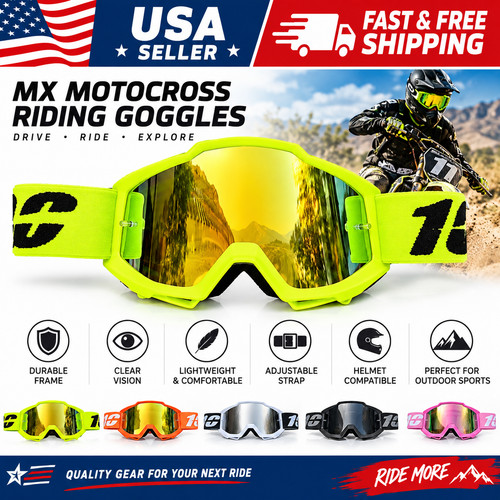 Motocross motorcycle goggles - motorcycle,