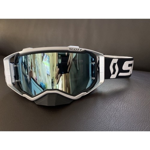 Scott motocross goggles white - scott,