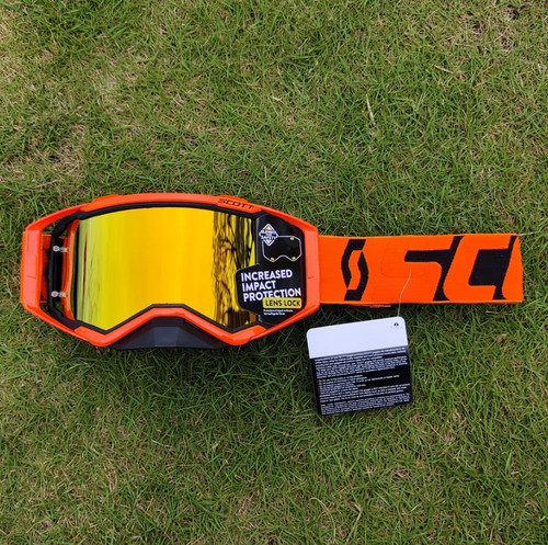 Scott motocross goggles orange - scott,