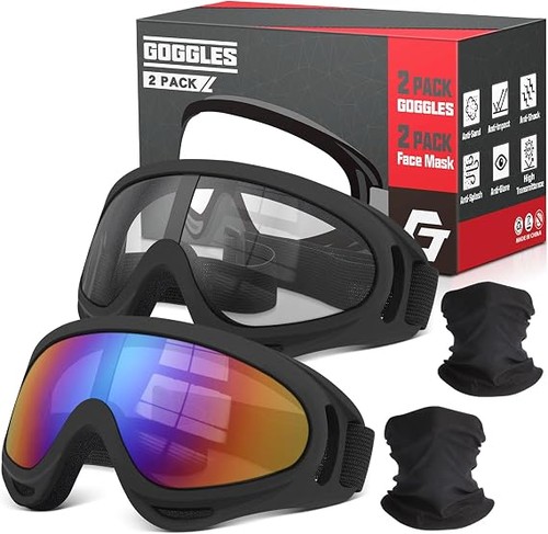 Dirt bike goggles 2pack - bike,