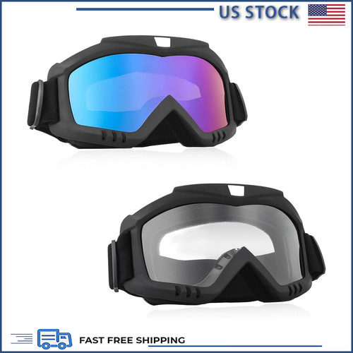 2pcs dirt bike goggles - bike,