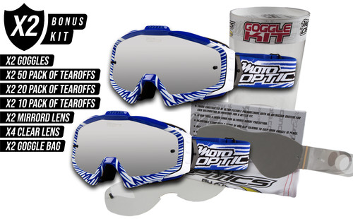 Motocross goggle pack 2 - goggle, (2