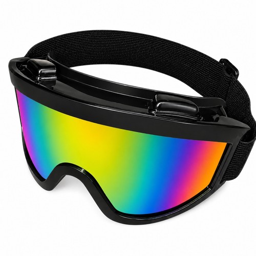 Motocross atv goggles rainbow - motocross,